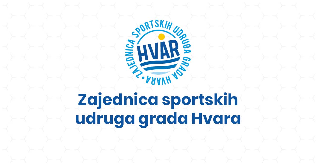 Zajednica sportskih udruga Grada Hvara logo